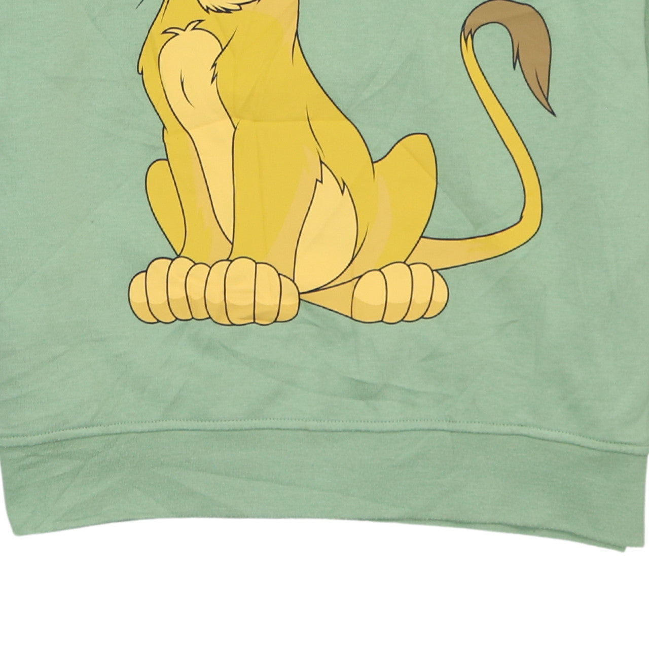 Disney Women’s Green The Lion King Pullover Hoodie XS