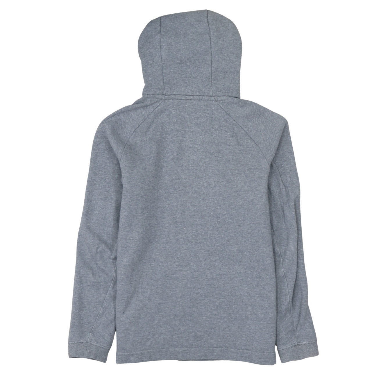 Nike Men's Grey Pullover Hoodie M Regular Fit Cotton Blend