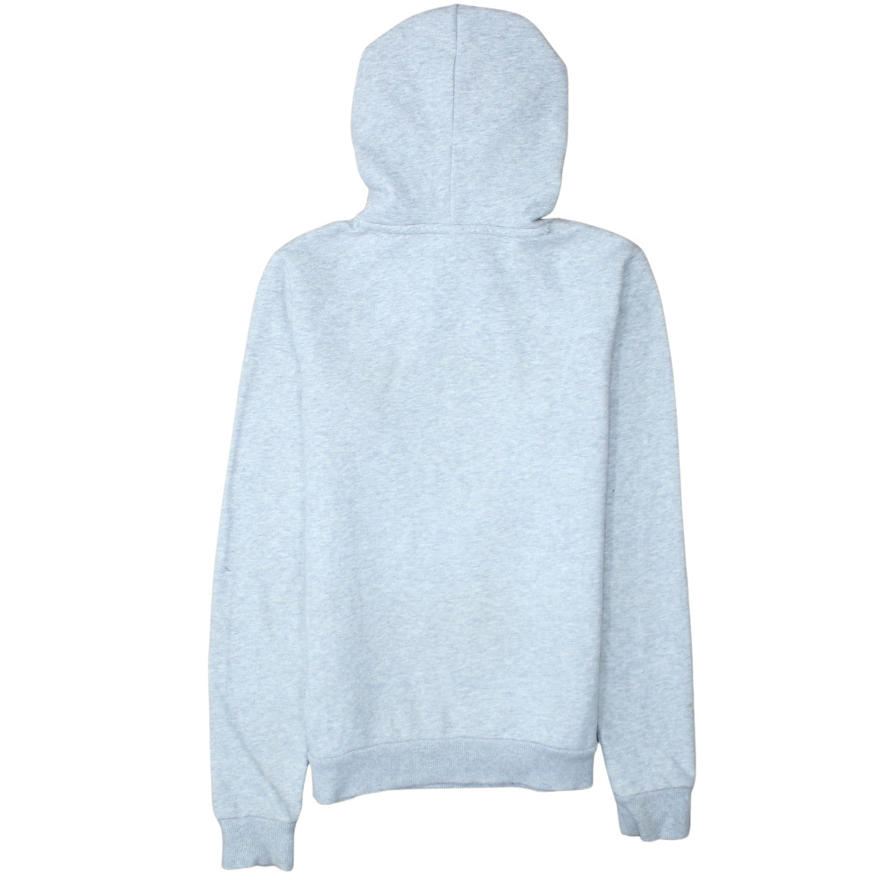 Puma Womens Grey Hoodie Size 8 Pullover Logo Hooded Sweatshirt