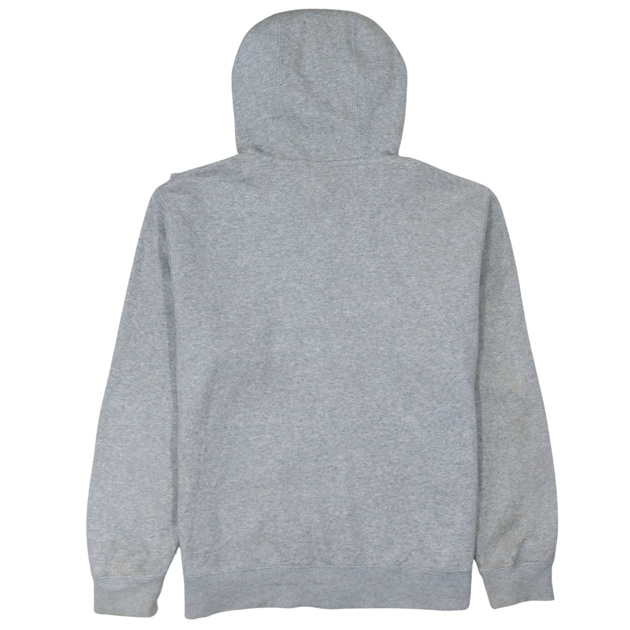 Nike Men’s Grey Full Zip Hoodie M Fleece Lined Sportswear