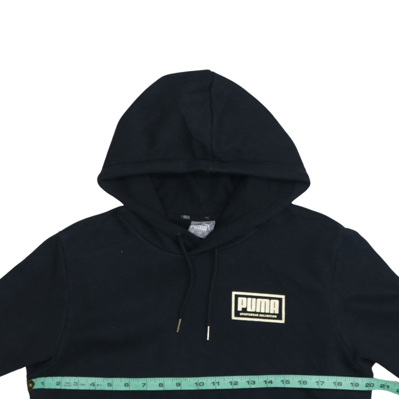 Puma Men's Black Pullover Hoodie S Sportswear Collection Fleece