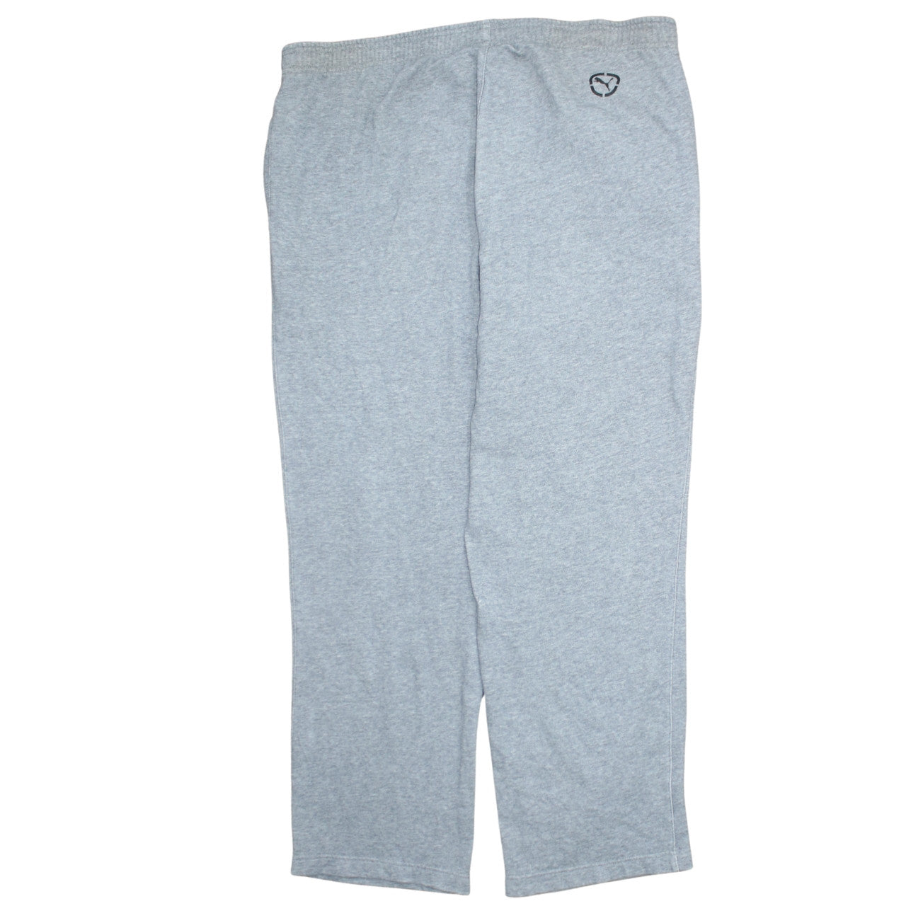 Puma Men's Grey L Sweatpants Joggers Elastic Waist Soft Cotton Blend