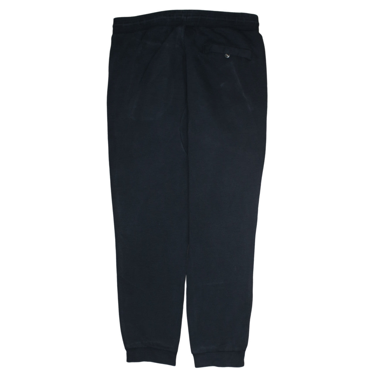 Nike Men Black Fleece Jogger Trousers M Regular Fit Sportswear