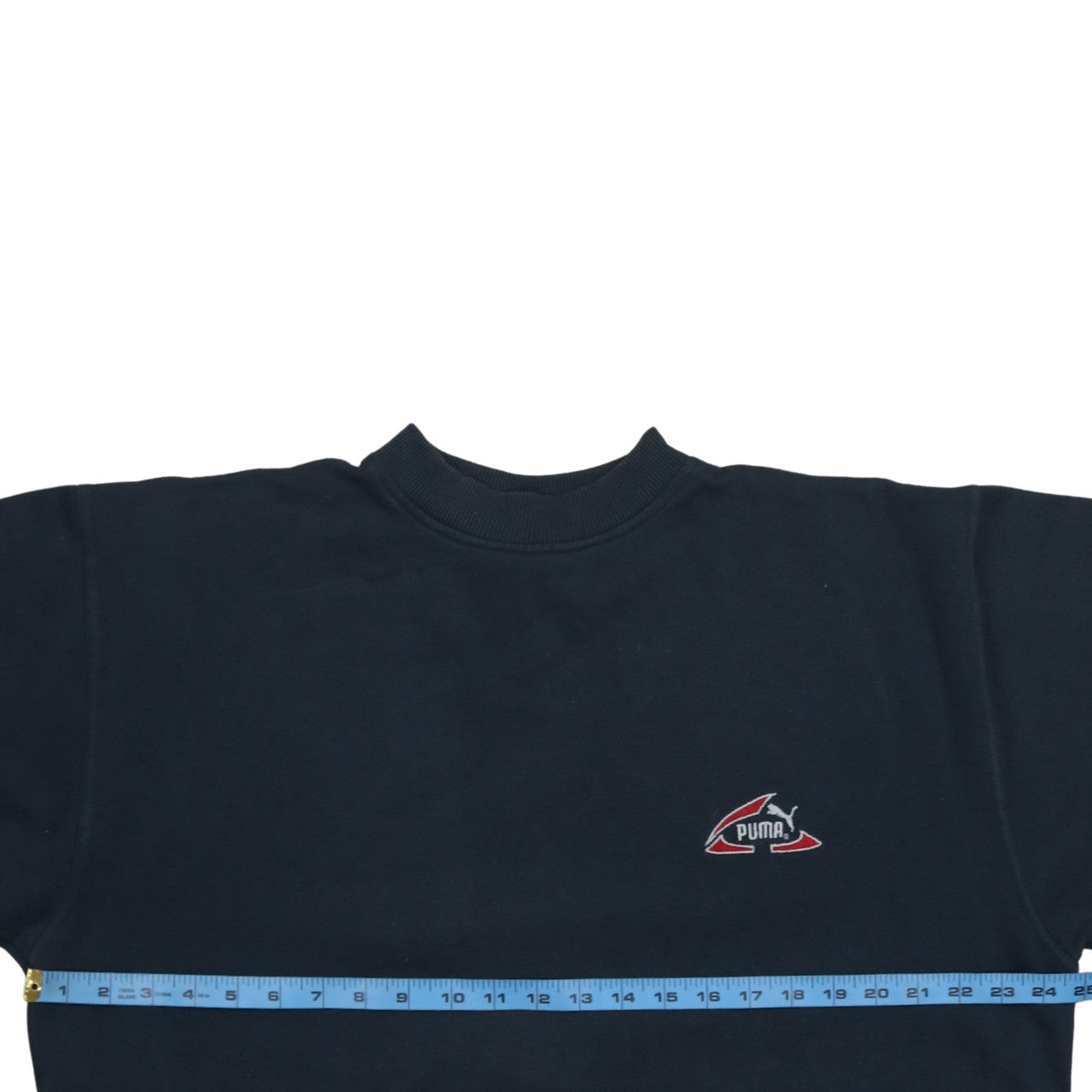 Puma Men’s Blue XL Pullover Sweatshirt Vintage Logo Fleece