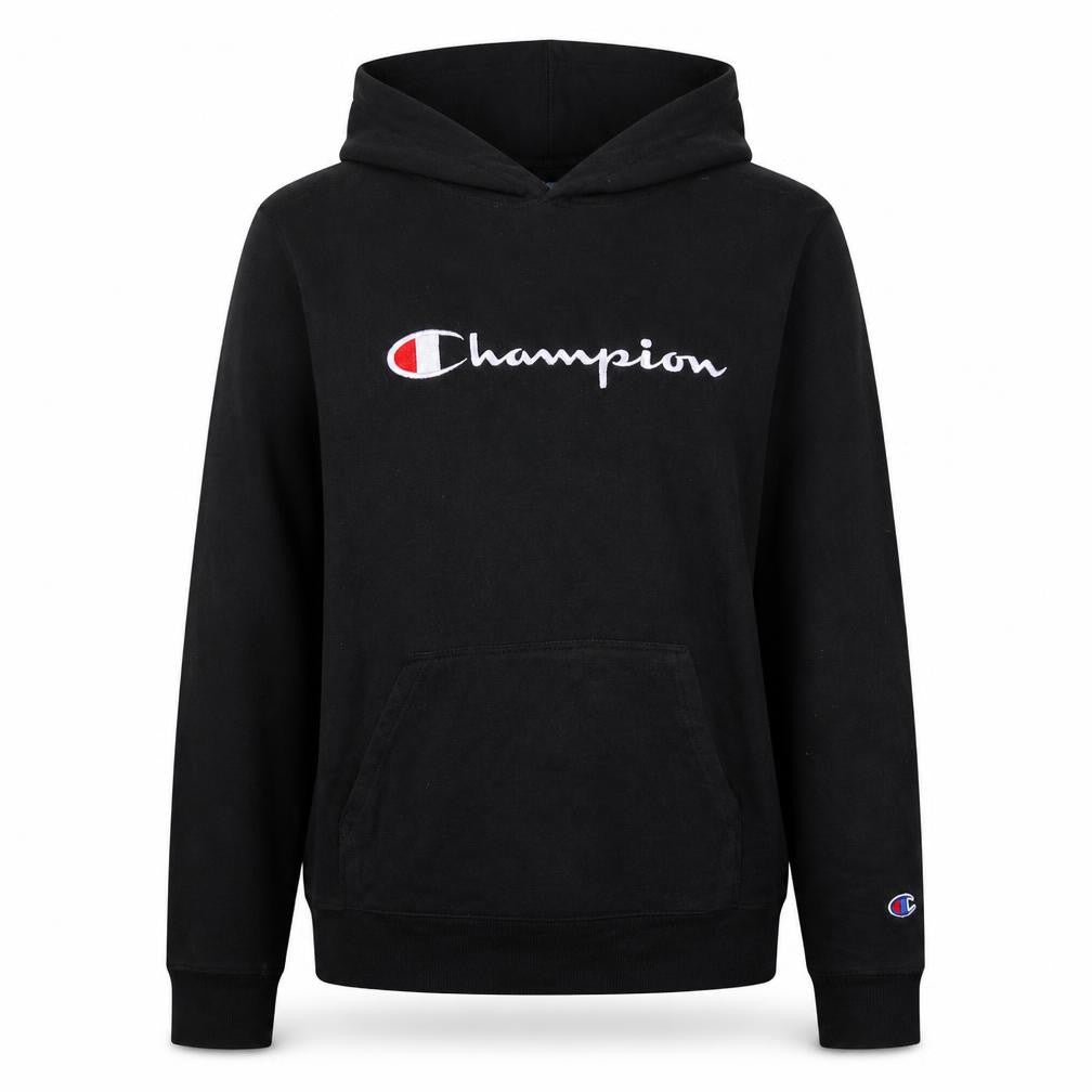 Champion Womens Black XL Pullover Hoodie Sweatshirt