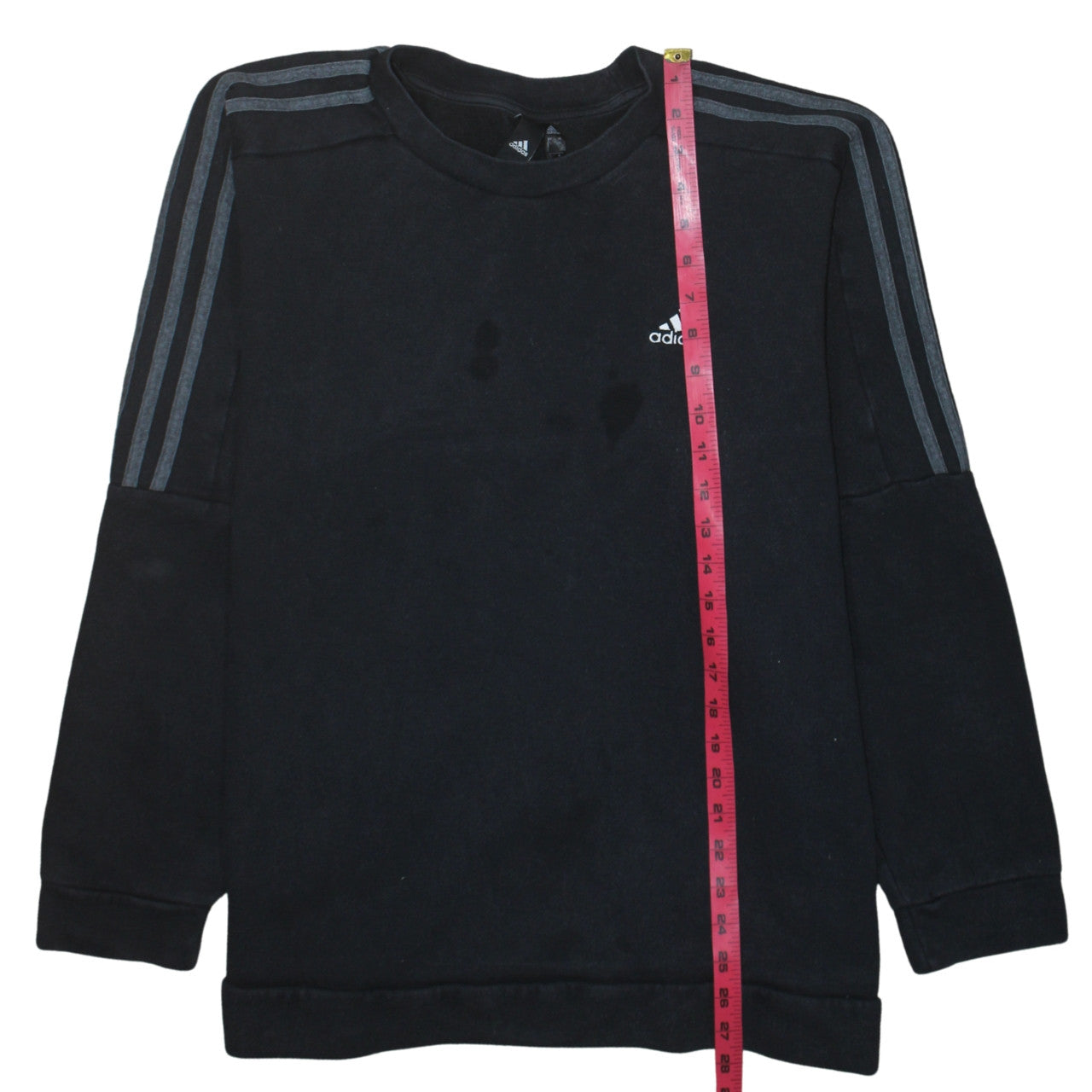 Adidas Men's Black XL Pullover Sweatshirt Crew Neck Fleece Sports Top