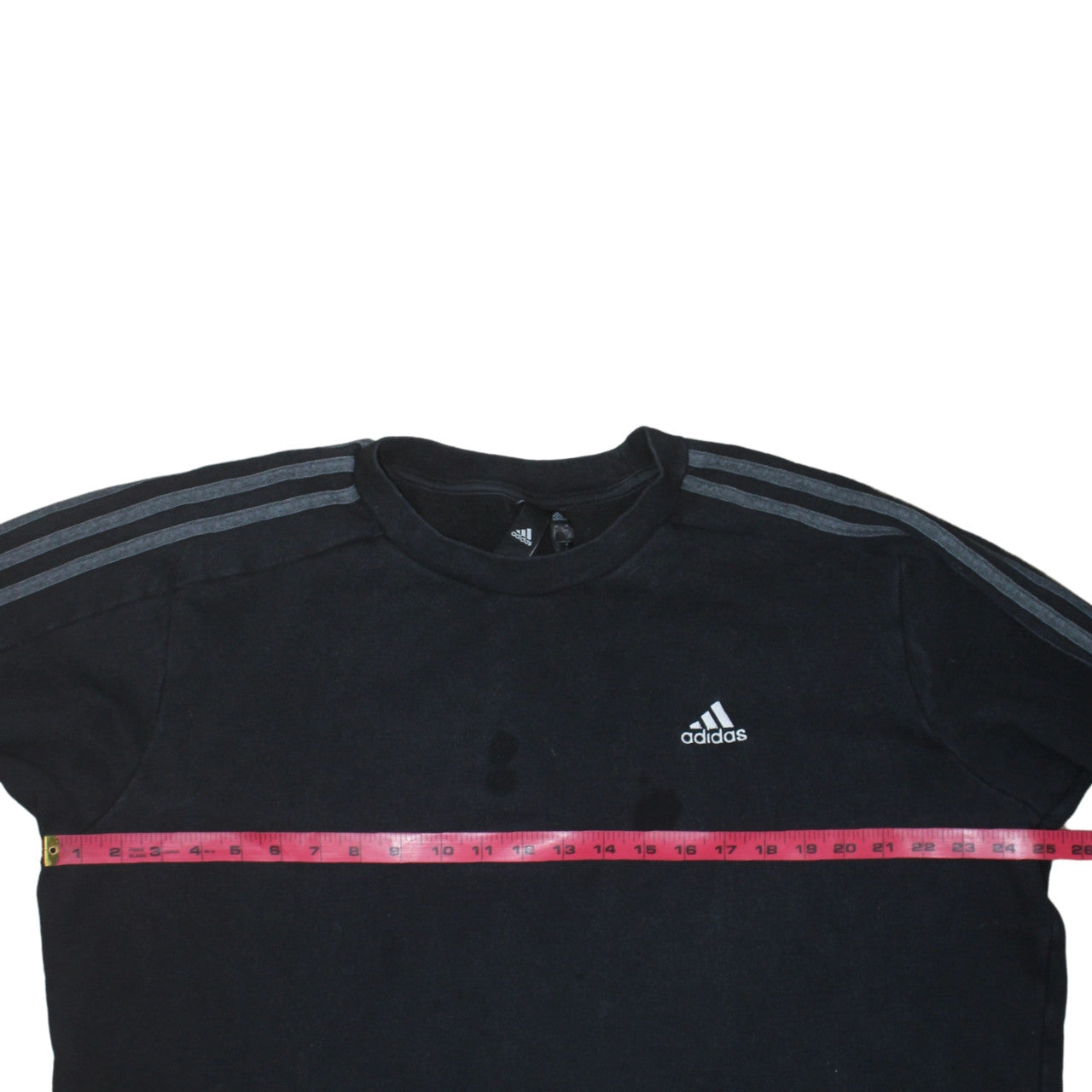 Adidas Men's Black XL Pullover Sweatshirt Crew Neck Fleece Sports Top