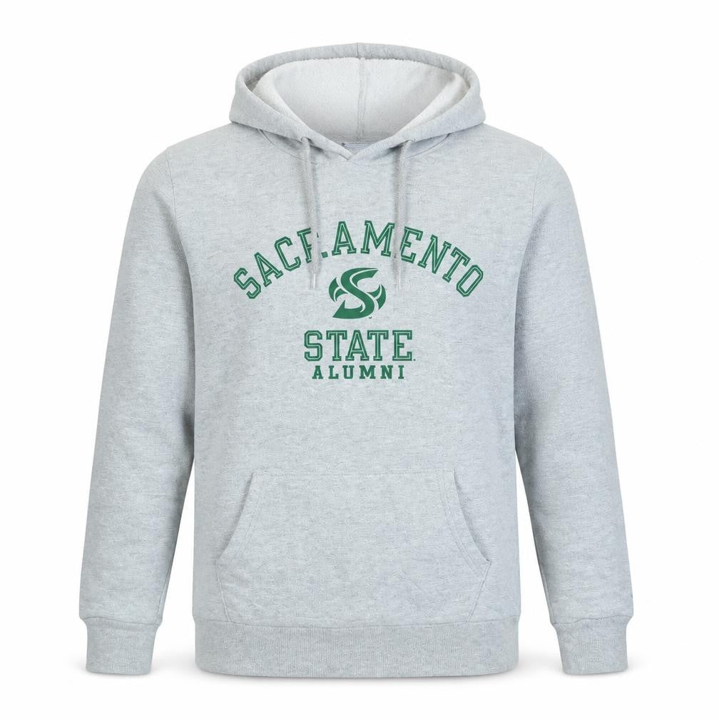 Champion Men's Grey Sacramento State Alumni Pullover Hoodie L