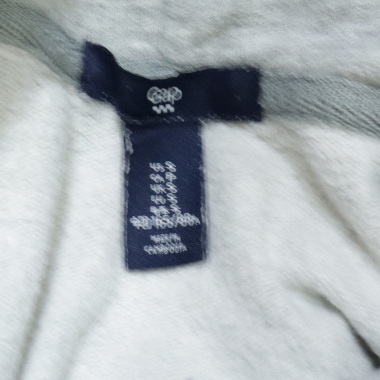 GAP Women Grey Full Zip Hoodie Small Cotton Blend Casual