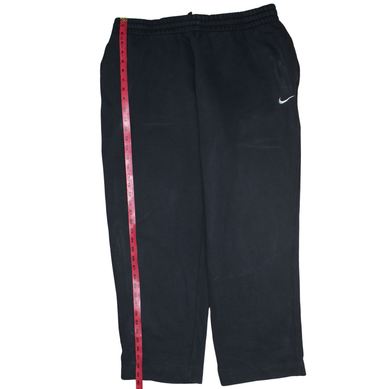 Nike Men's Black 2XL Fleece Sweatpants Elastic Waist Regular Fit