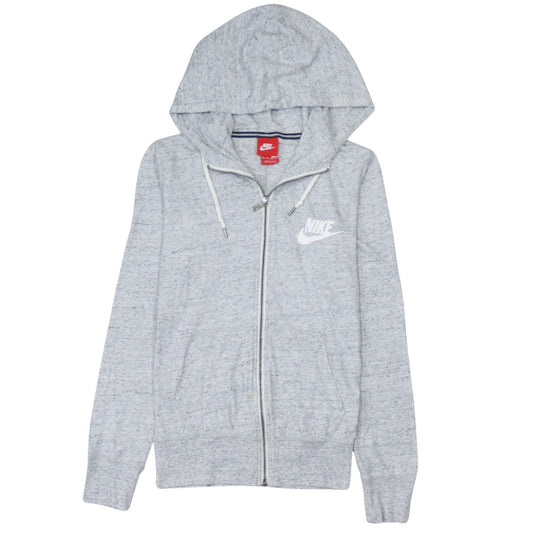Nike Men's Grey Full Zip Hoodie XS Athletic Fit