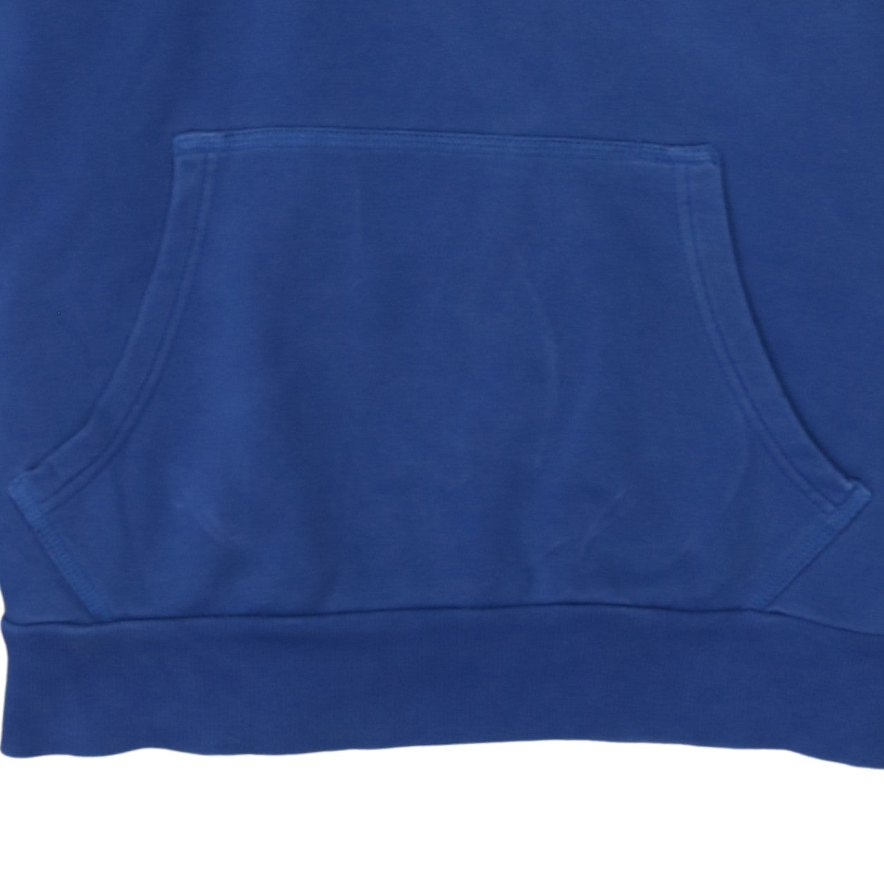 Puma Mens Blue Pullover Hoodie L Logo Sports Fleece Sweatshirt