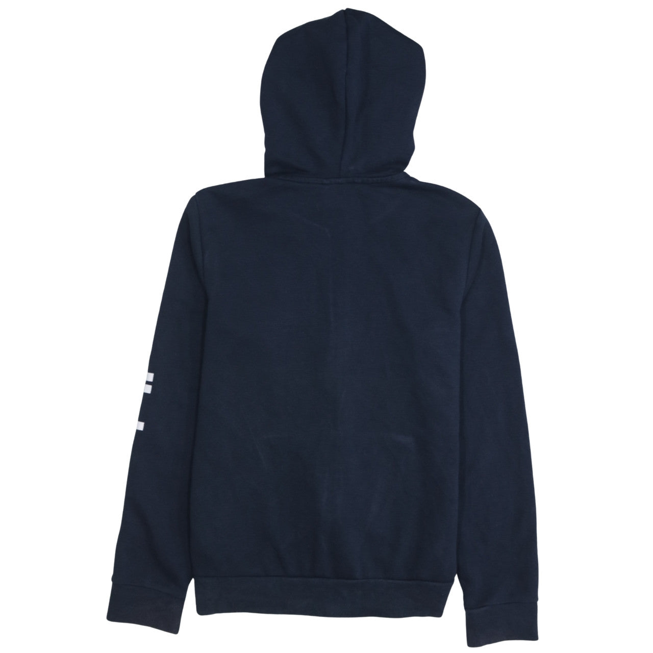 Adidas Womens Navy Blue Full Zip Hoodie Size M 12-14