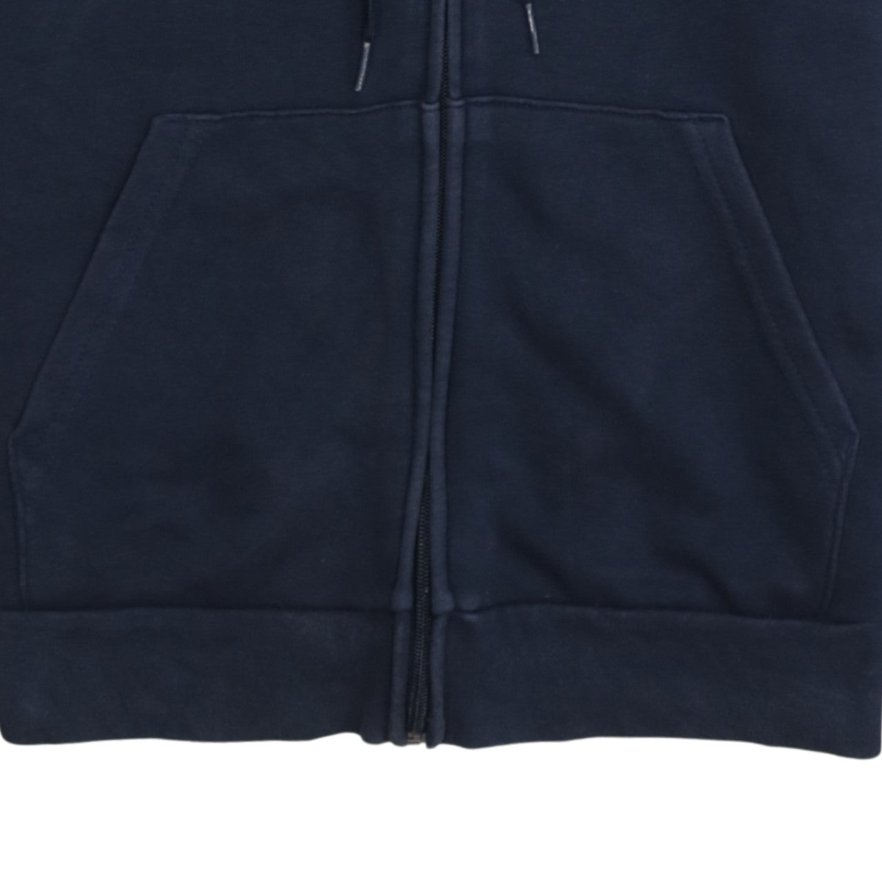Adidas Womens Navy Blue Full Zip Hoodie Size M 12-14