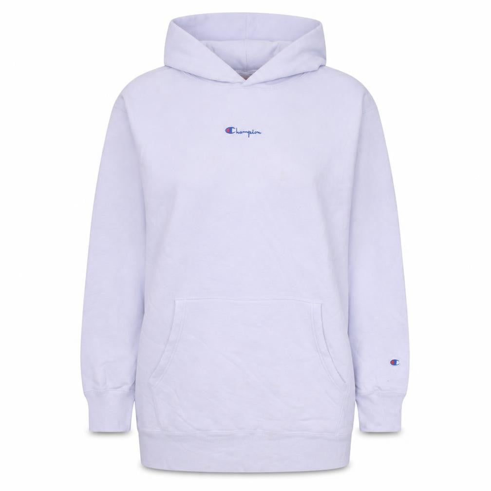 Champion Womens White 2XL Reverse Weave Pullover Hoodie Sweatshirt