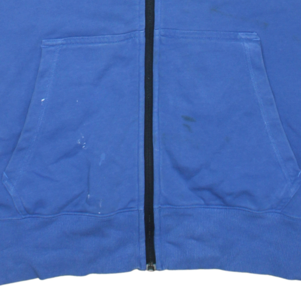 Nike Men's Blue Flight Sleeveless Full Zip Hoodie Vest M