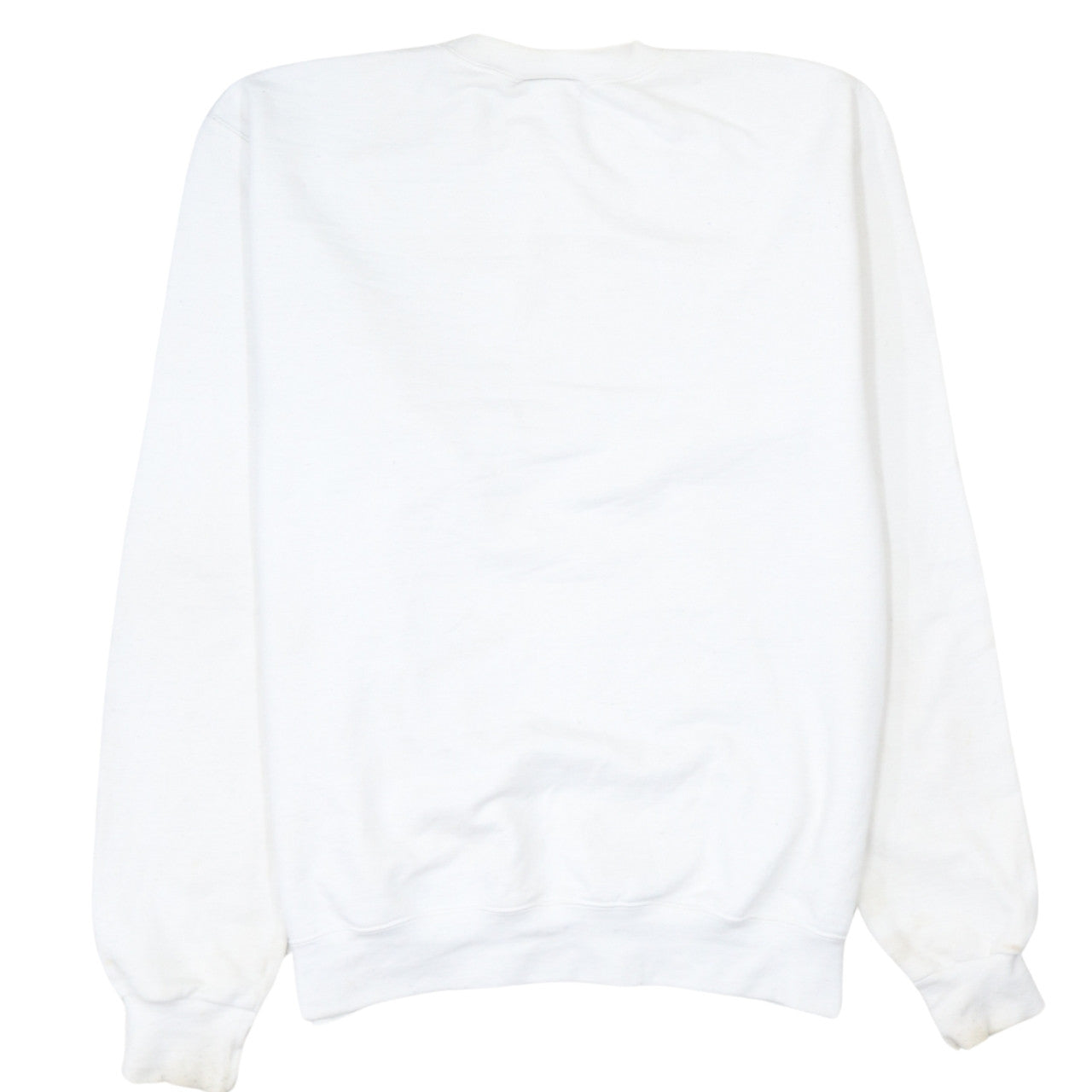 Champion Men’s White Mount Mary University Pullover Sweatshirt Medium
