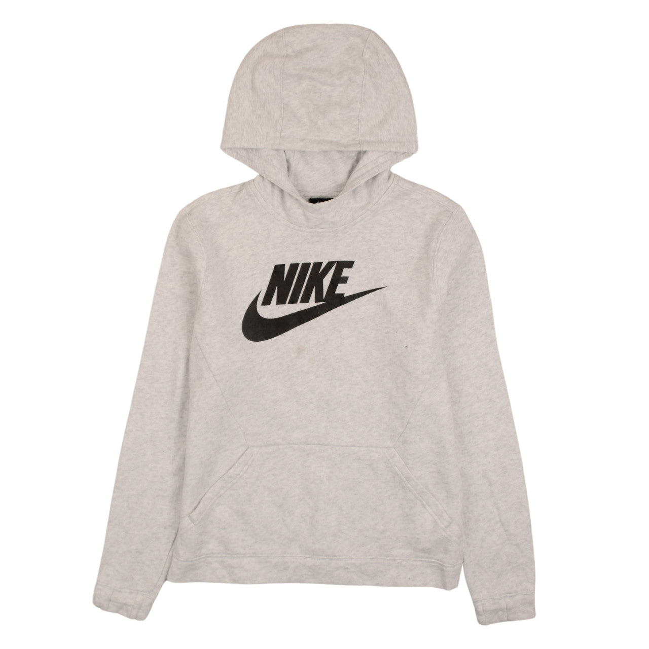 Nike Boys Grey Pullover Hoodie XL 13-15 Years Fleece Logo Sweatshirt