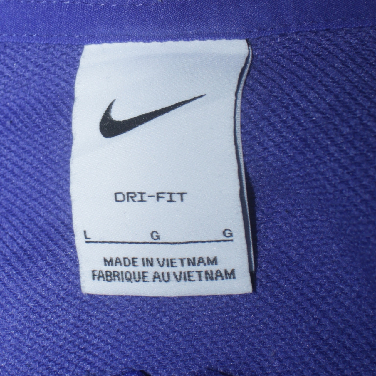 Nike Women Blue Dri-Fit 1/2 Zip Pullover Sweatshirt Size L