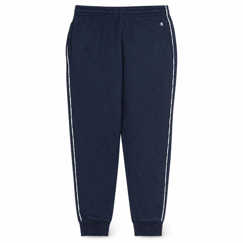Champion Men's Blue Medium Jogger Sweatpants Elastic Waist Lined Pockets