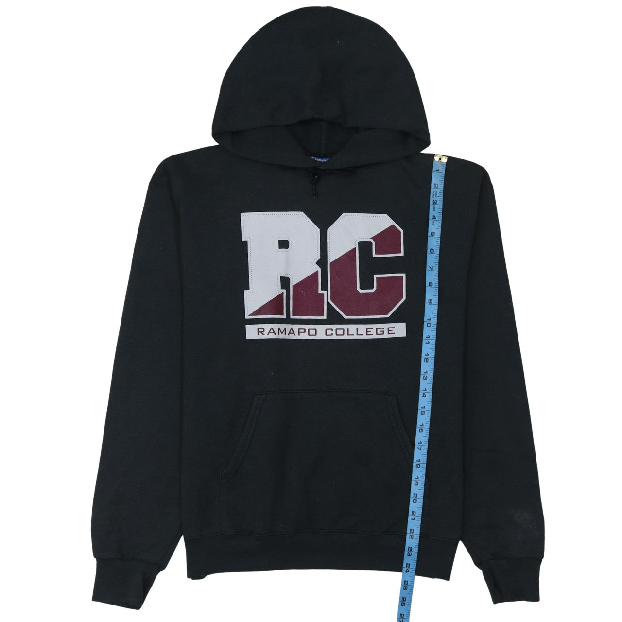 Champion Men’s Black Ramapo College Pullover Hoodie M