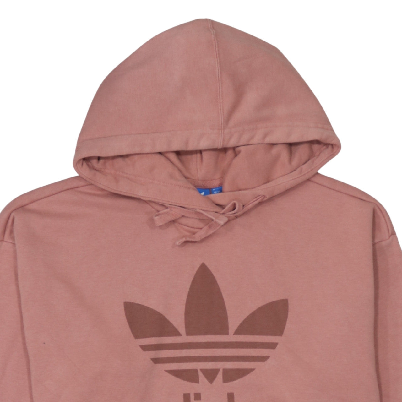 Adidas Women’s Pink Pullover Hoodie Size 10 Logo Print Casual
