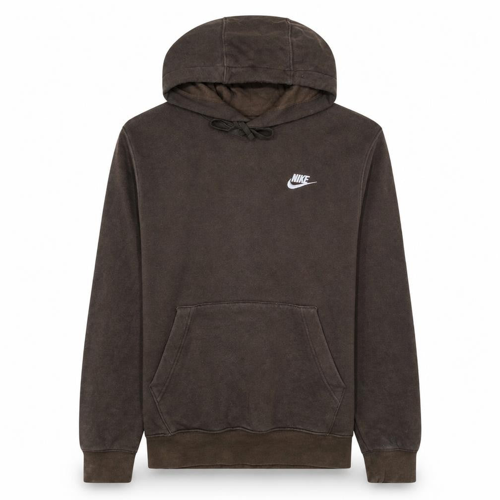 Nike Men's Brown Pullover Hoodie Size S Regular Fit Fleece
