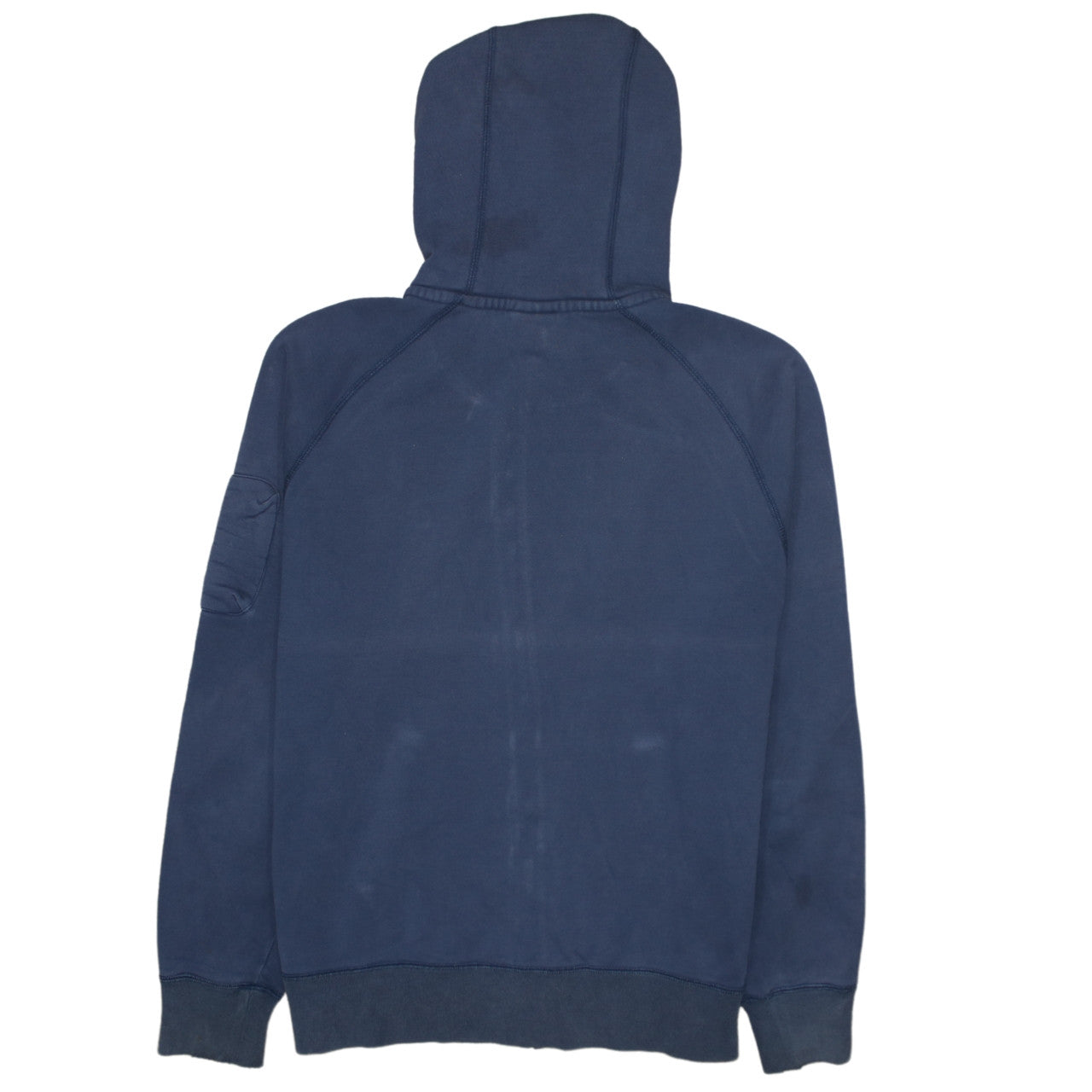 Nike Men's Blue XL Full Zip Hoodie with Pockets