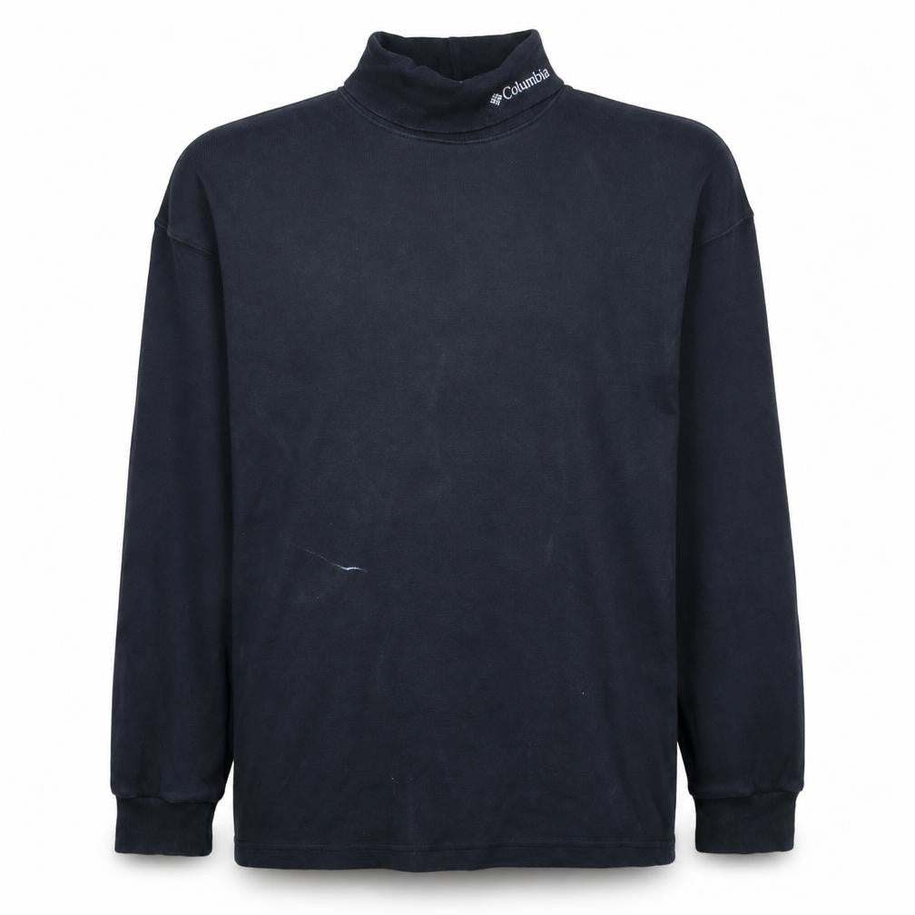 Columbia Men's Black High Neck Pullover Sweatshirt M