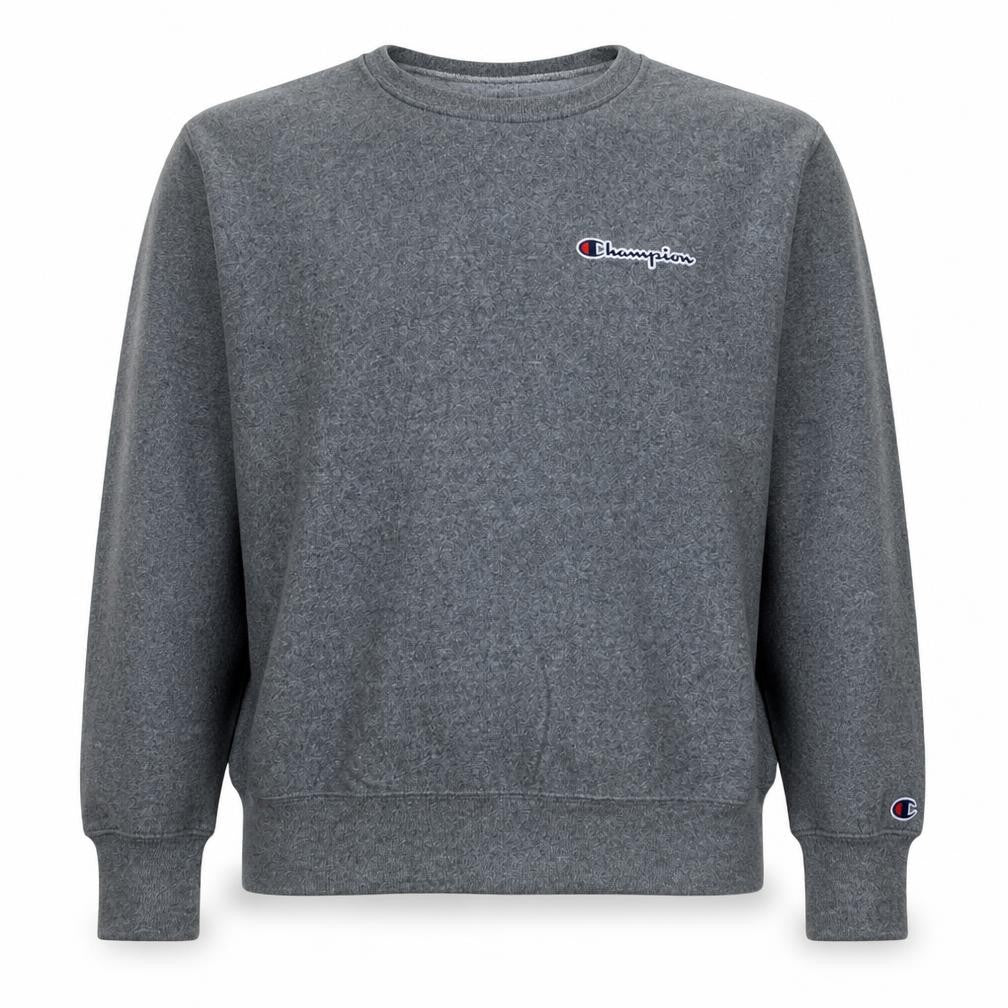 Champion Men's Grey Small Regular Fit Pullover Sweatshirt