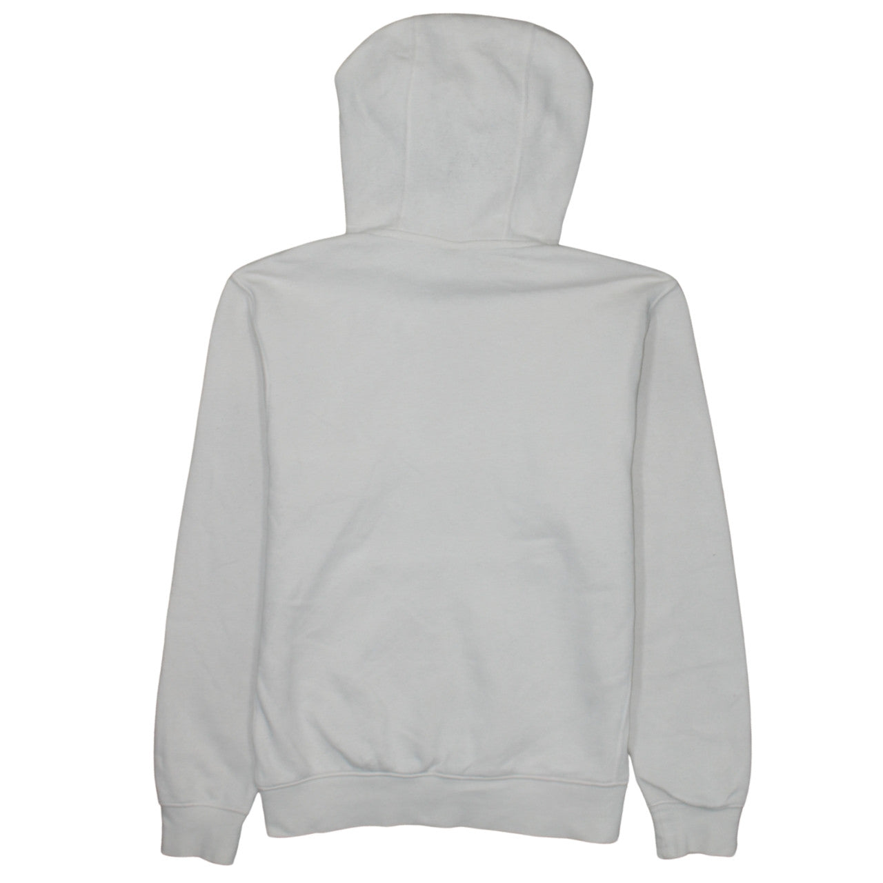 Nike Women's Beige XS Pullover Hoodie 80% Cotton Logo Print