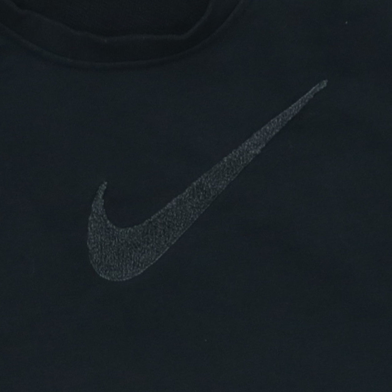 Nike Womens Black XL Pullover Sweatshirt with Logo Crew Neck