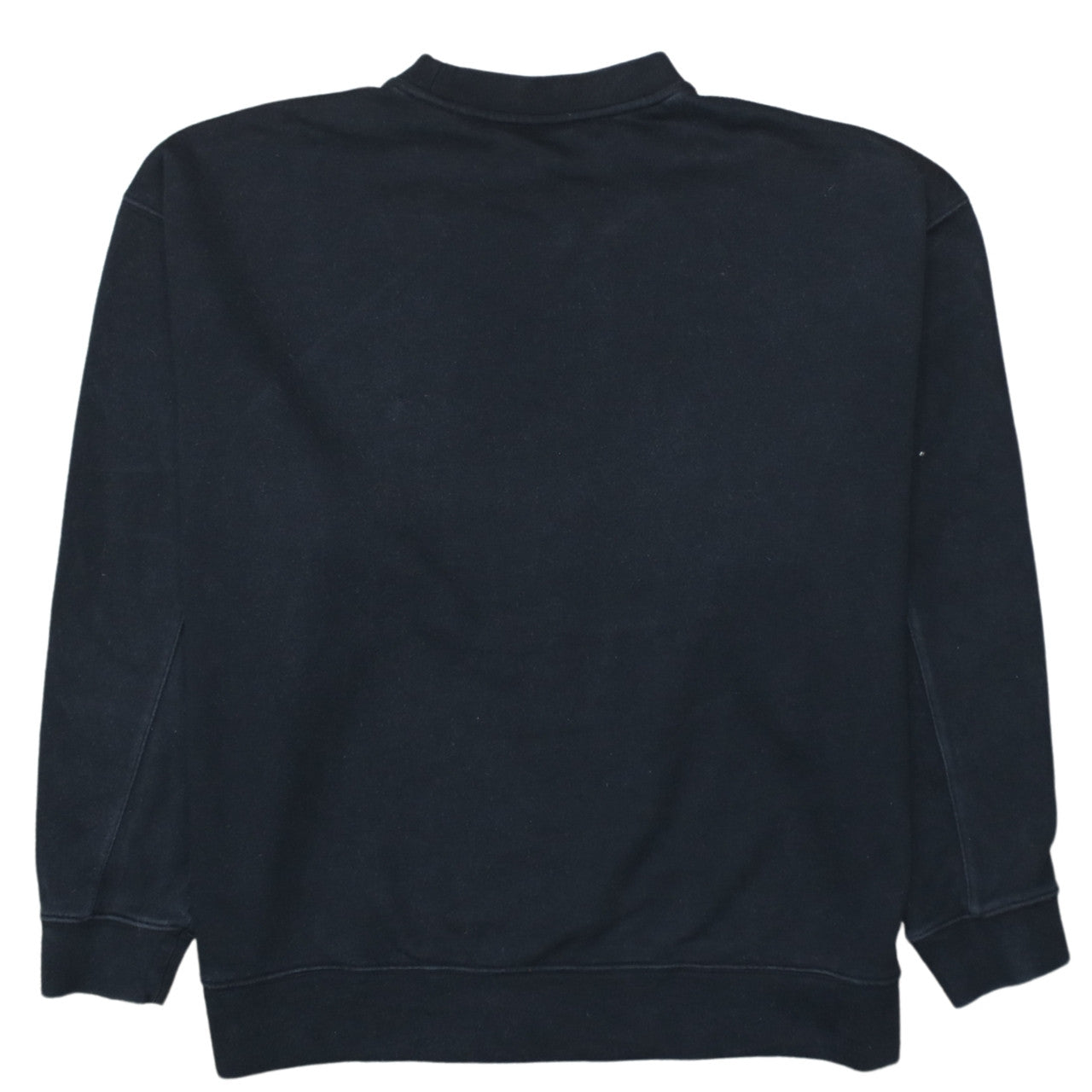 Adidas Womens Black Size 8 Crew Neck Pullover Sweatshirt