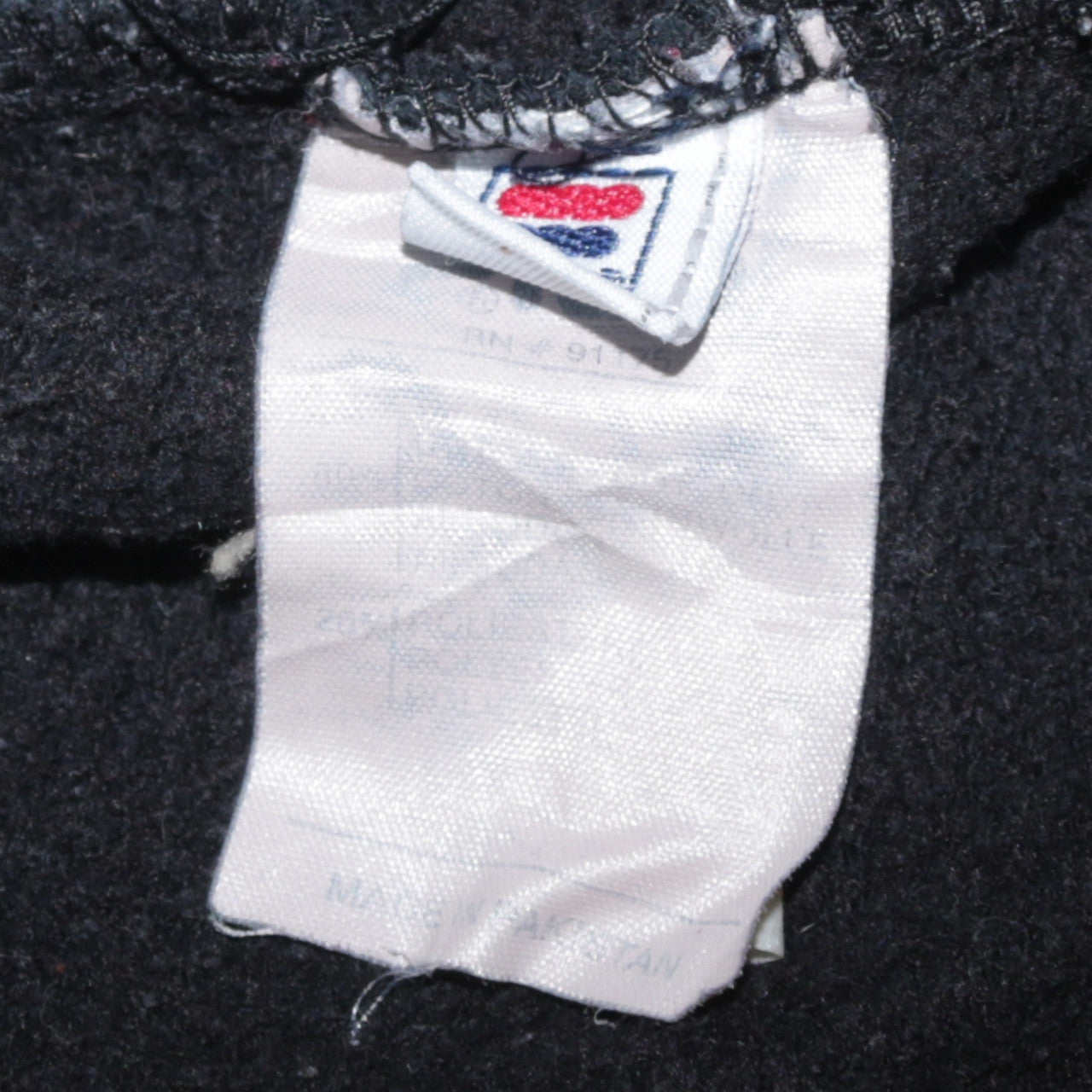 Fila Boys Black Crew Neck Pullover Sweatshirt Size 14 Years 156cm