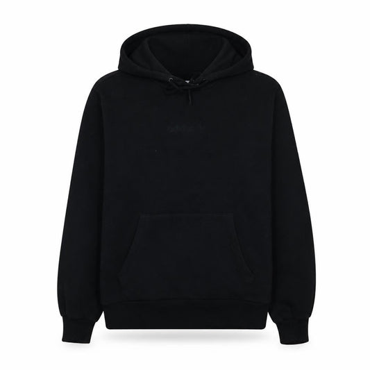 Adidas Women Black Small Pullover Hoodie Cotton Blend Casual