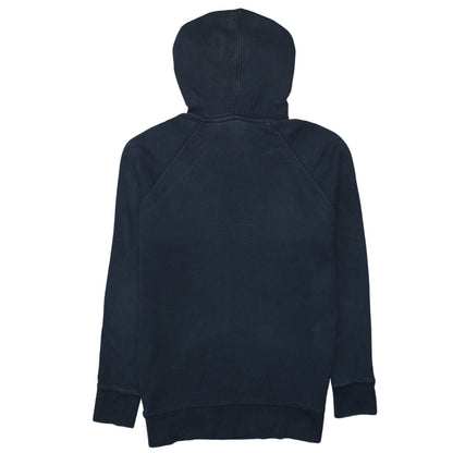 Brand and care label for Levi's Men's Black Pullover Hoodie Small Regular Fit Logo Design