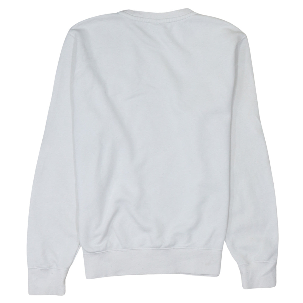 Nike Men's White Crew Neck Pullover Sweatshirt Small