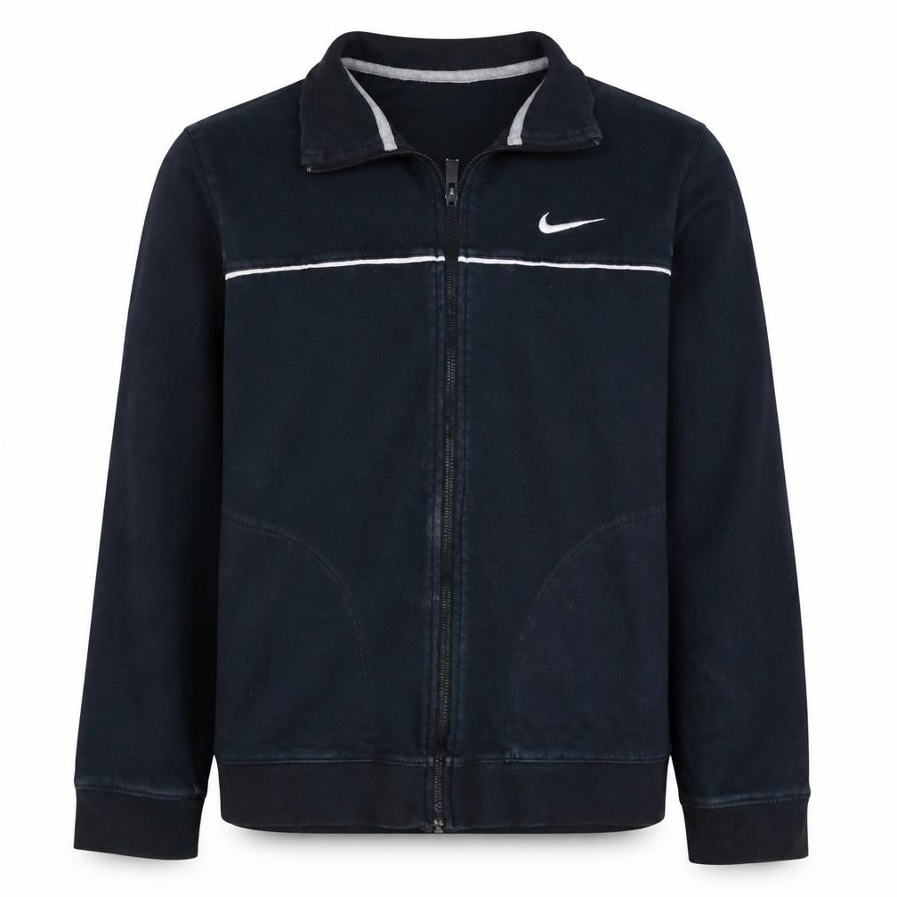 Nike Men's Black Medium Track Jacket Full Zip Athletic Top