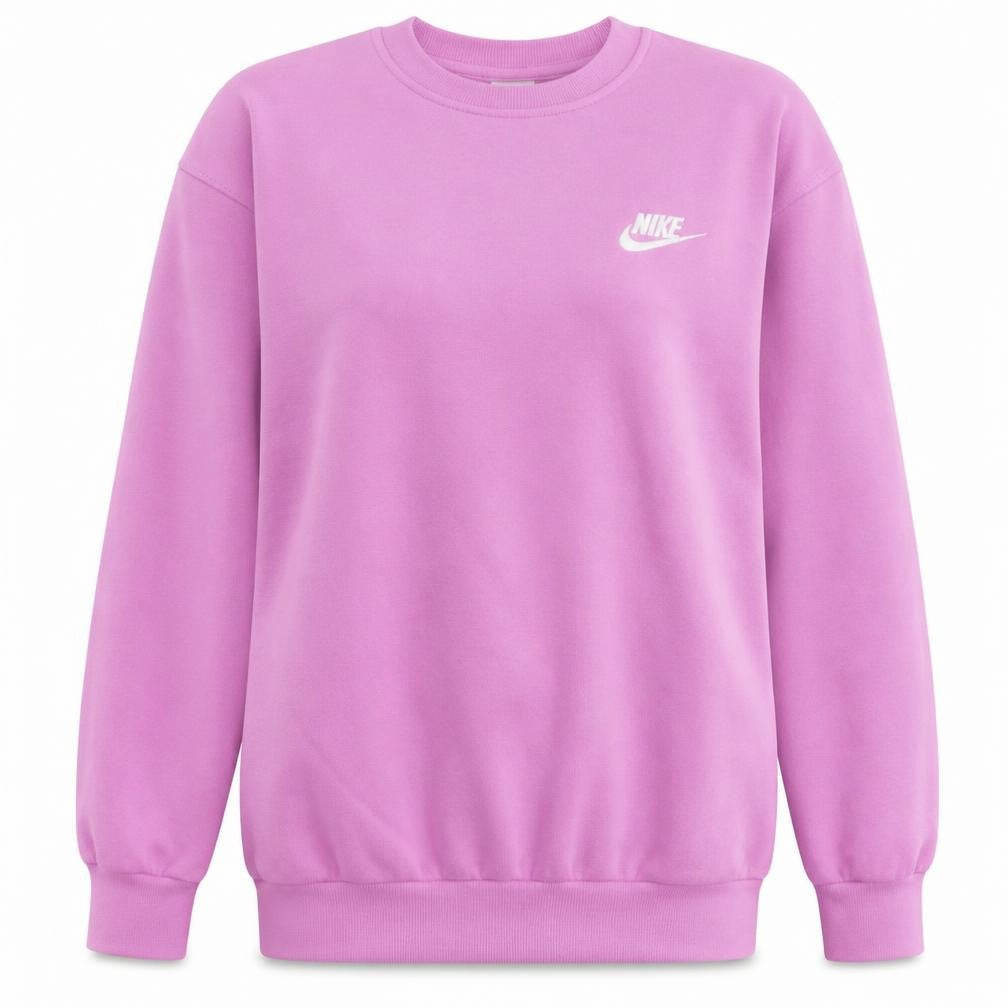 Nike Girls Pink XL Pullover Crew Neck Fleece Sweatshirt