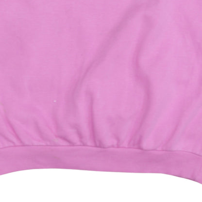 Additional view of Nike girls’ pink xl pullover crew neck fleece sweatshirt