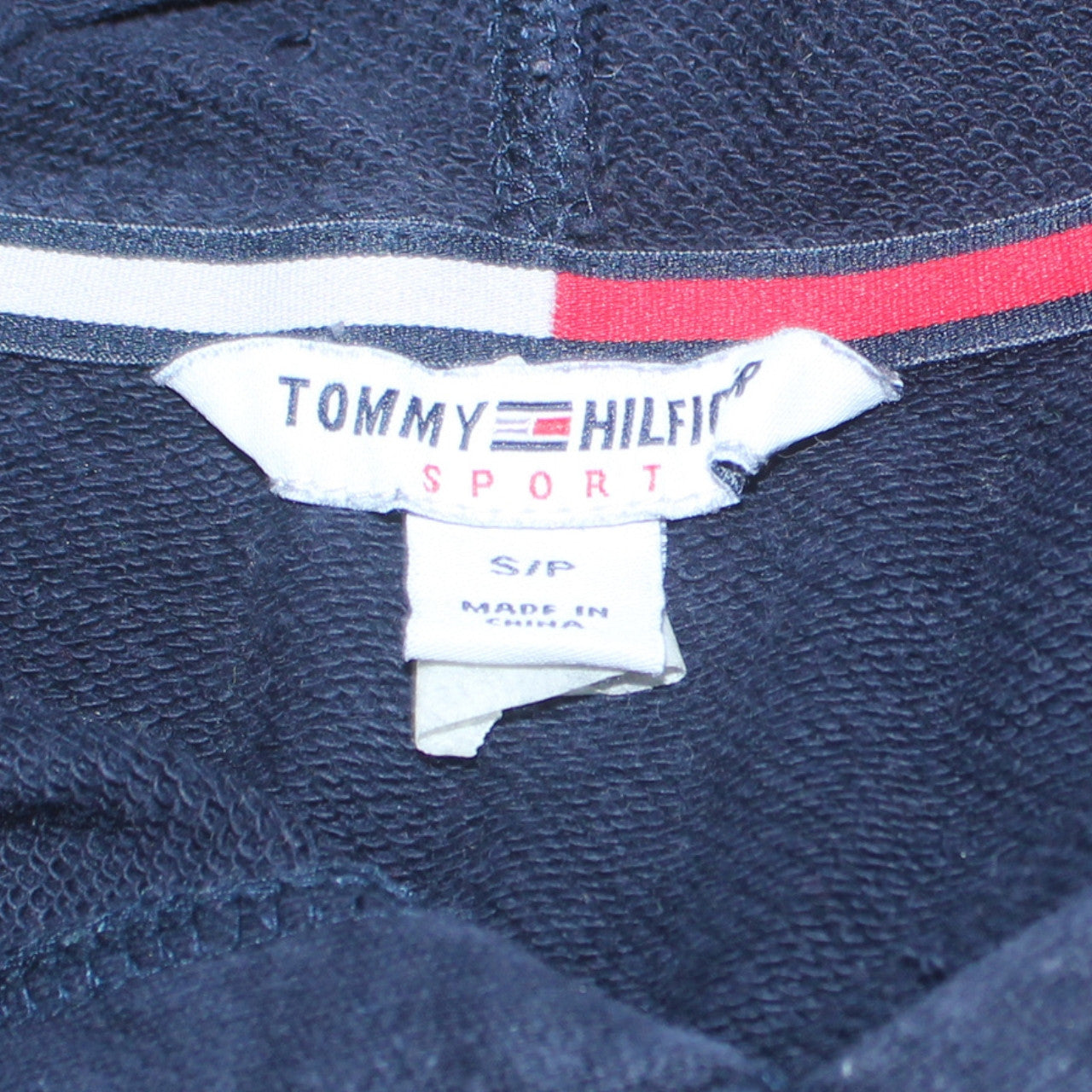 Tommy Hilfiger Sport Women's Navy Pullover Hoodie Size Small