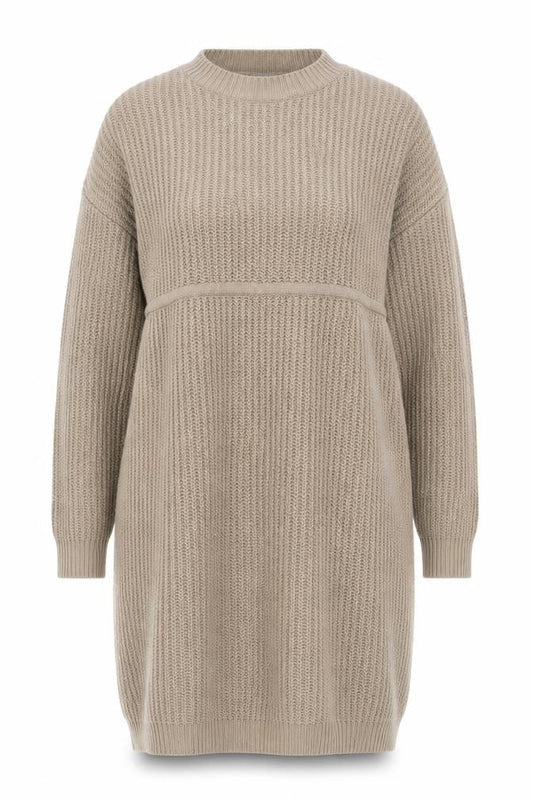 ASOS Women’s Beige Jumper Dress Size 10 Long Sleeve Knitwear