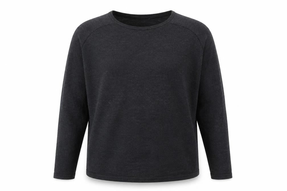 Red Herring Men's Black 2XL Cotton Crew Neck Pullover Jumper