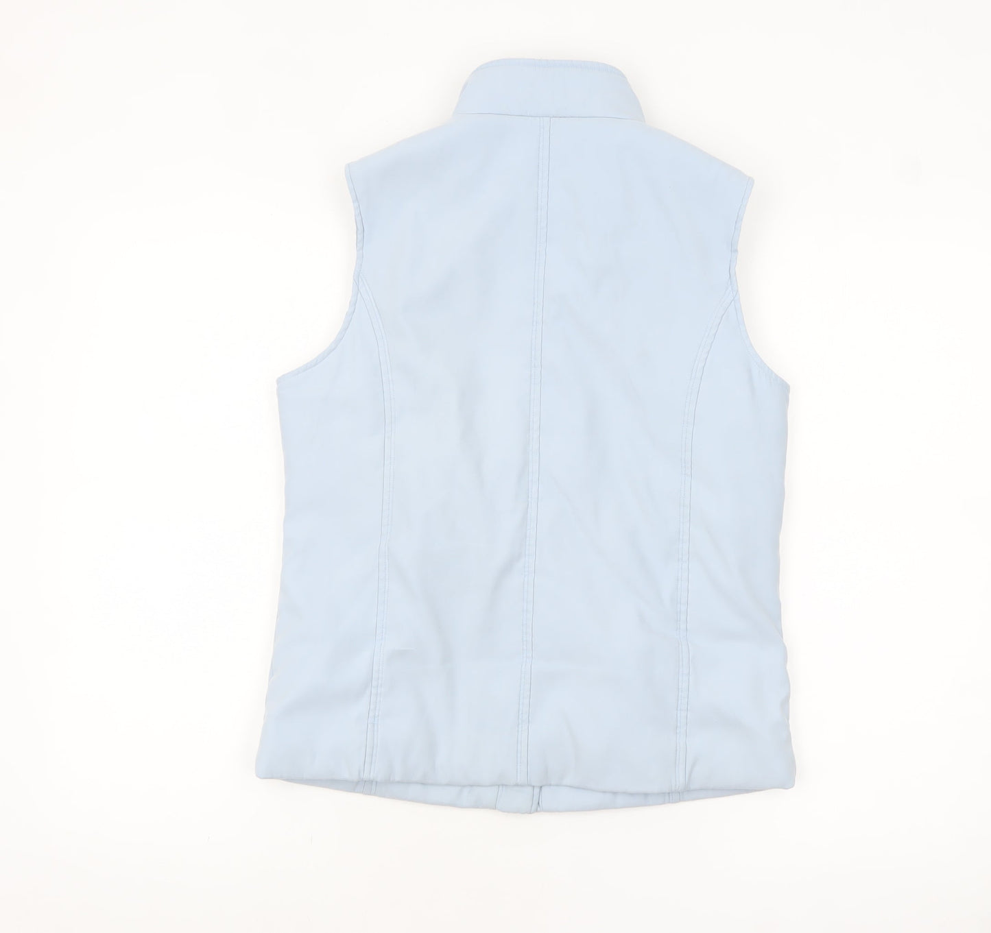 Precis Petite Women's Blue Padded Sleeveless Waistcoat Size 10