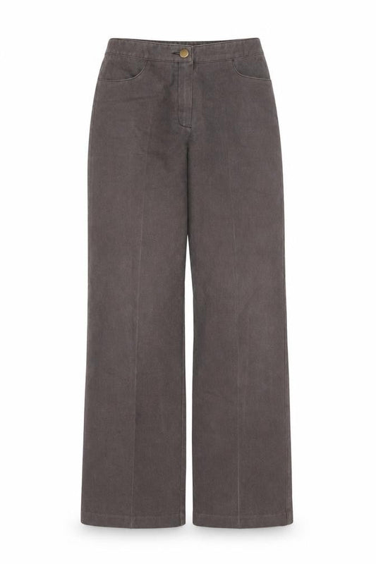 Kalik Softwear Womens Brown Size 8 Straight Leg Trousers