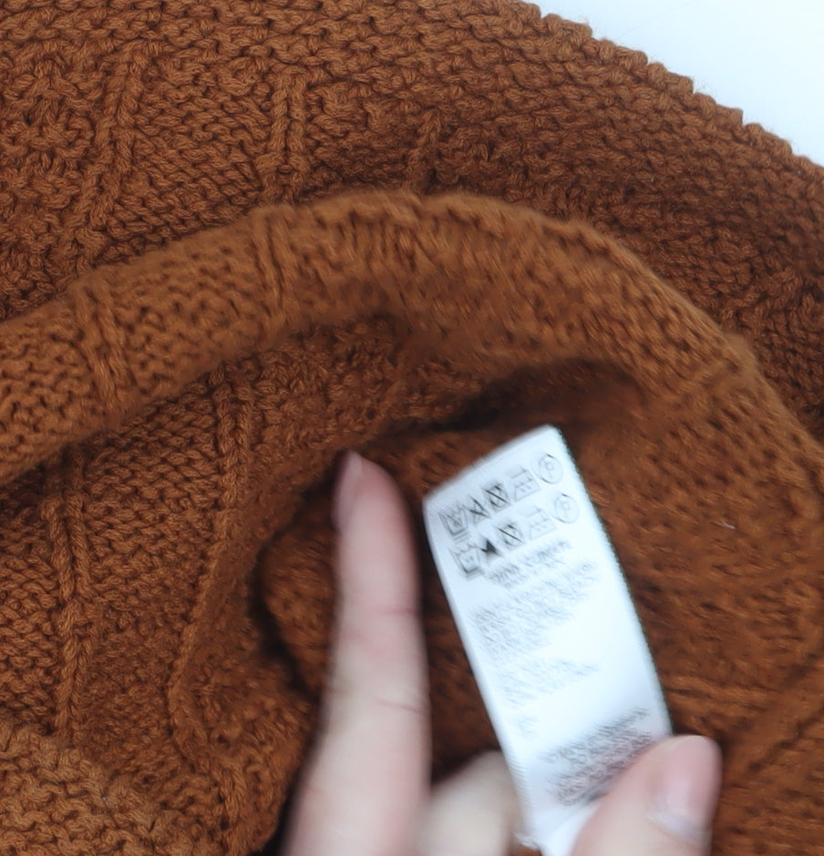 Marks and Spencer Women Brown Size 20 Knit Halter Bodycon Midi Dress