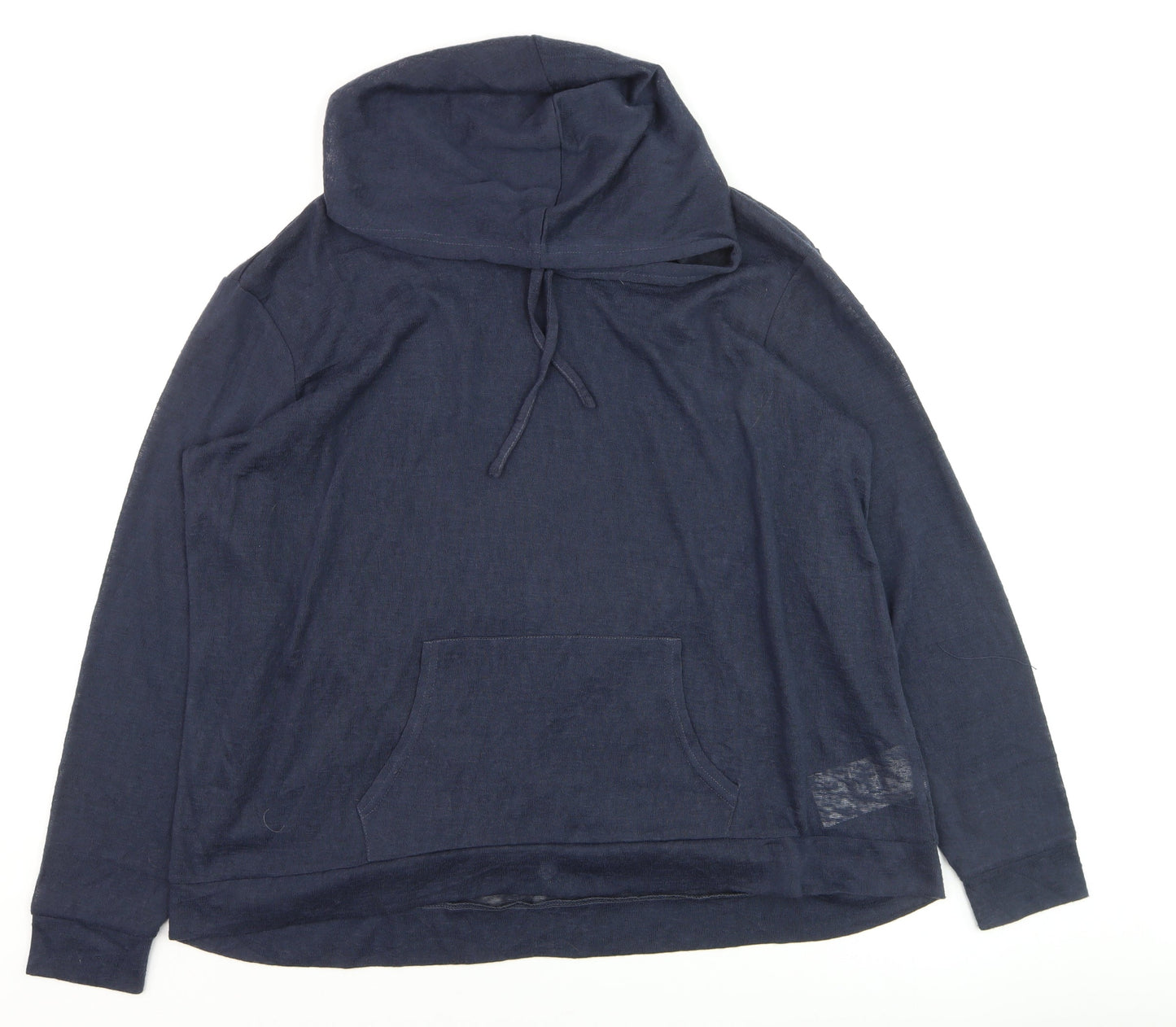 Weatherproof Men's Blue XL Pullover Hoodie Lightweight Knit