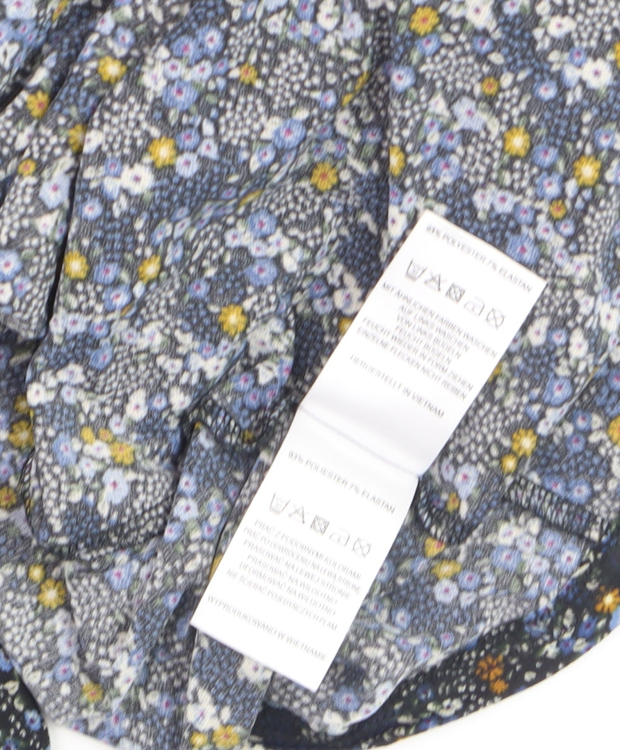 Fat Face Women’s Multicoloured Floral Off Shoulder Tunic Blouse Size L