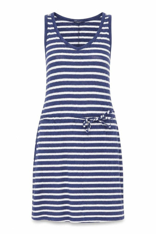 Gap Women’s Blue Striped Linen Cotton Tank Dress M