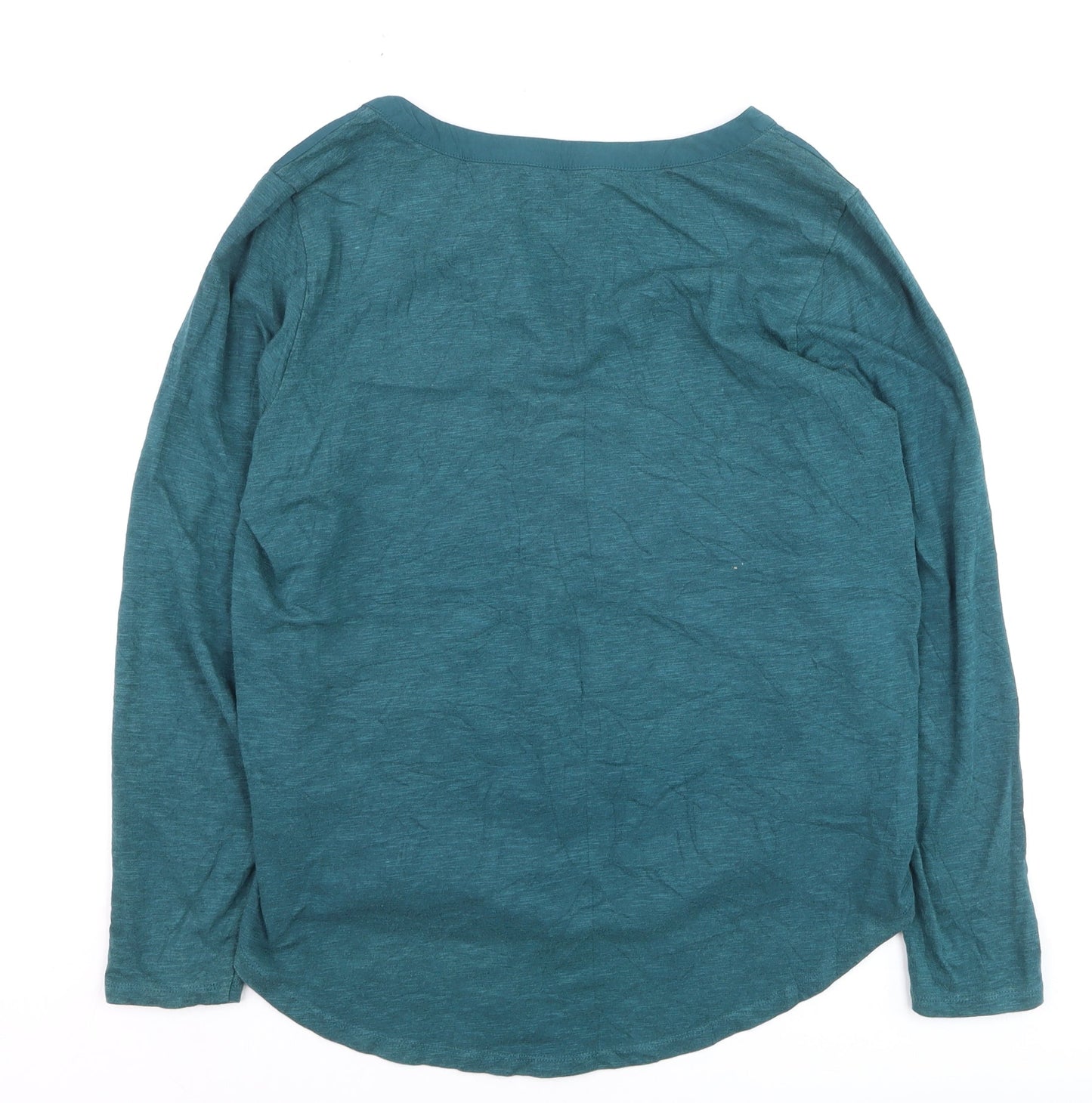 Sandwich Women's Green Tunic Blouse Long Sleeve Size S
